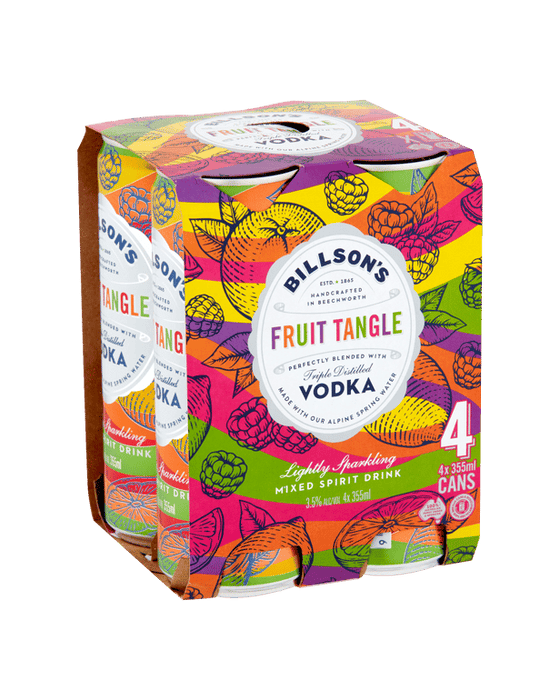 Billson's Vodka Fruit Tangle 355mL