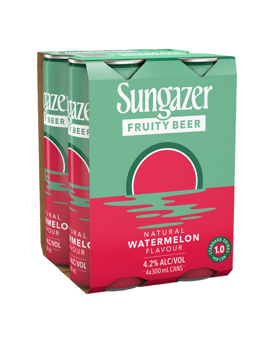 Sungazer Fruity Beer Watermelon Can 300mL