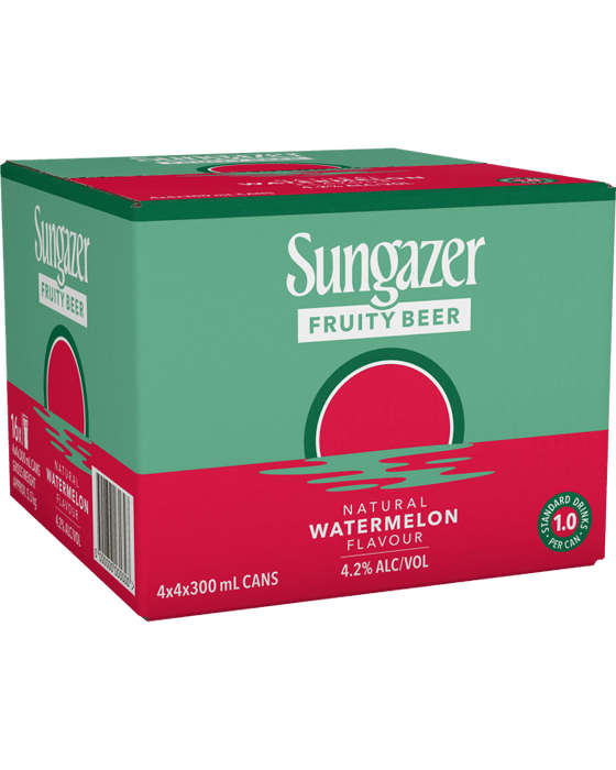 Sungazer Fruity Beer Watermelon Can 300mL