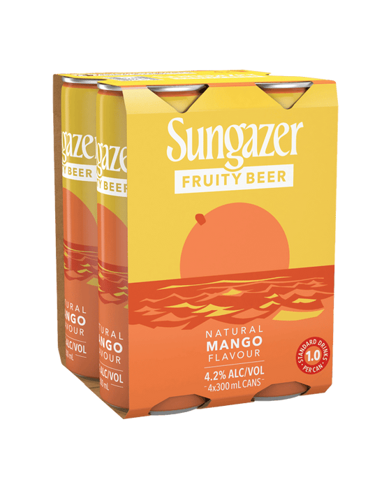 Sungazer Fruity Beer Mango Can 300mL