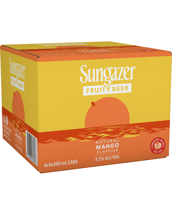 Sungazer Fruity Beer Mango Can 300mL