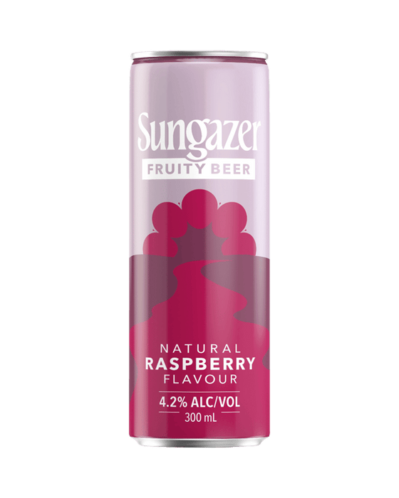 Sungazer Fruity Beer Raspberry Can 300mL