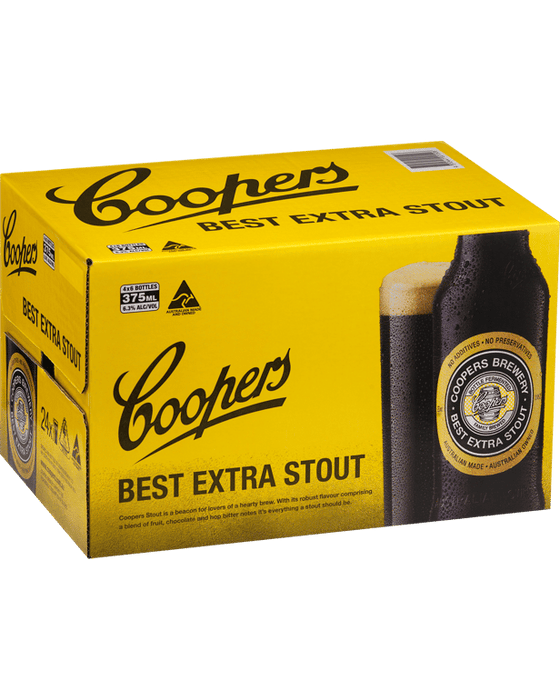 Coopers Best Extra Stout Bottles 375mL