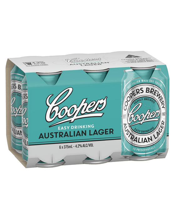 Coopers Australian Lager Cans 375mL