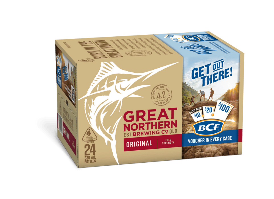 Great Northern Brewing Co. Original Lager Bottles 330mL