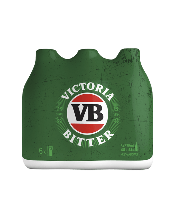 Victoria Bitter Bottles 375mL