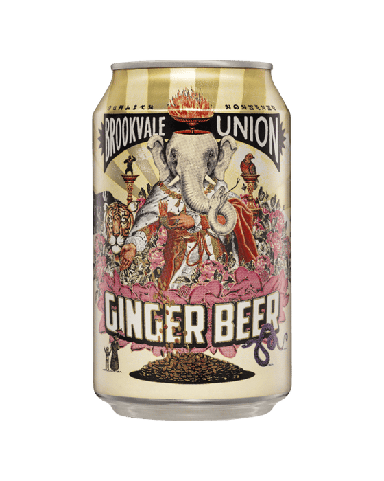 Brookvale Union Ginger Beer Cans 330mL