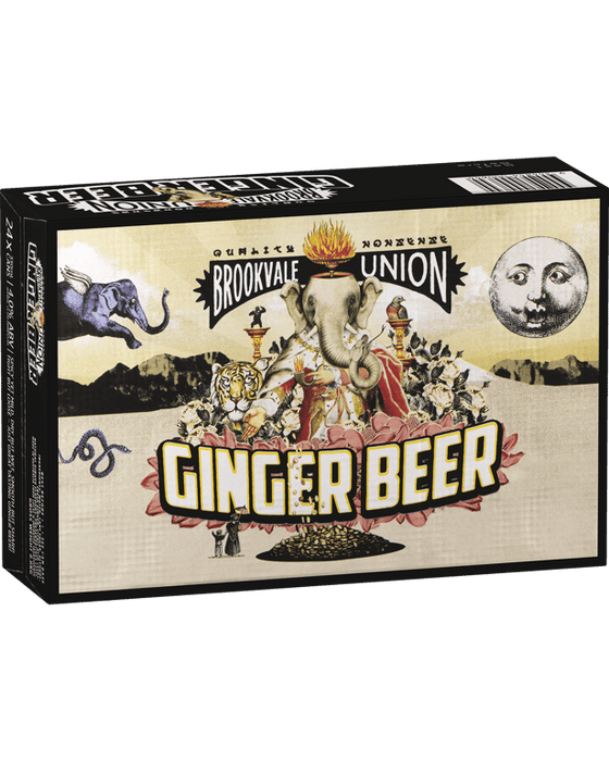 Brookvale Union Ginger Beer Cans 330mL