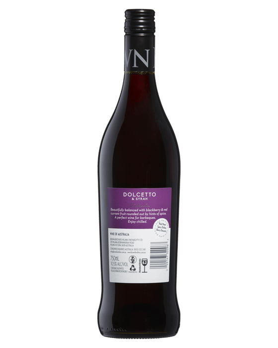 Brown Brothers Multi-Regional Blend Dolcetto & Syrah